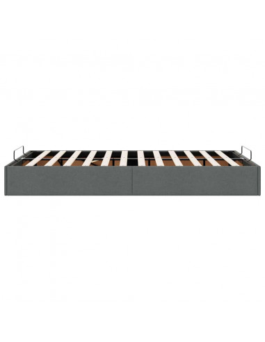 Struttura Letto Pouf senza Materasso 80x200 cm in Tessuto