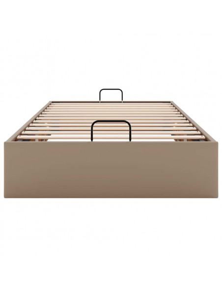 Struttura Letto Pouf senza Materasso 80x200 cm Similpelle