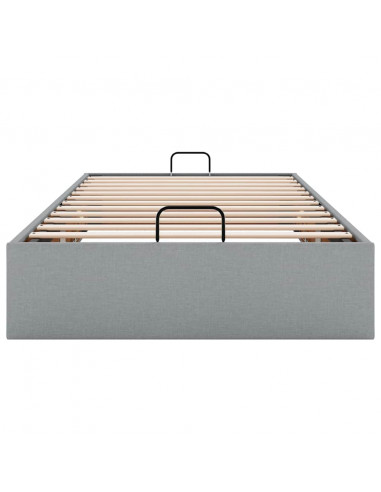 Struttura Letto Pouf senza Materasso 90x190 cm in Tessuto