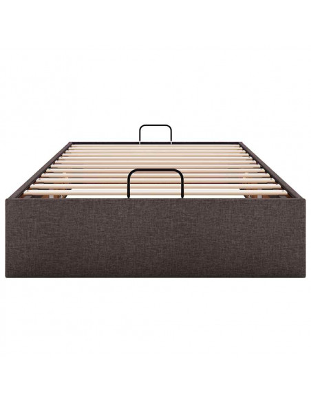 Struttura Letto Pouf senza Materasso 90x200 cm in Tessuto