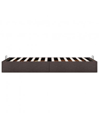 Struttura Letto Pouf senza Materasso 90x200 cm in Tessuto