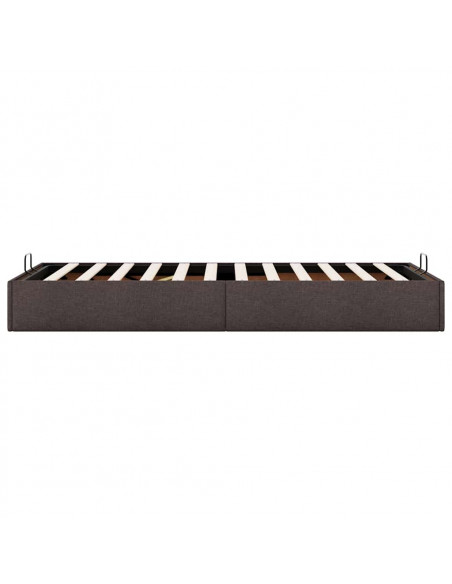 Struttura Letto Pouf senza Materasso 90x200 cm in Tessuto