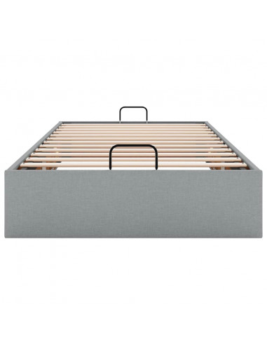 Struttura Letto Pouf senza Materasso 90x200 cm in Tessuto