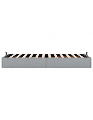 Struttura Letto Pouf senza Materasso 90x200 cm in Tessuto