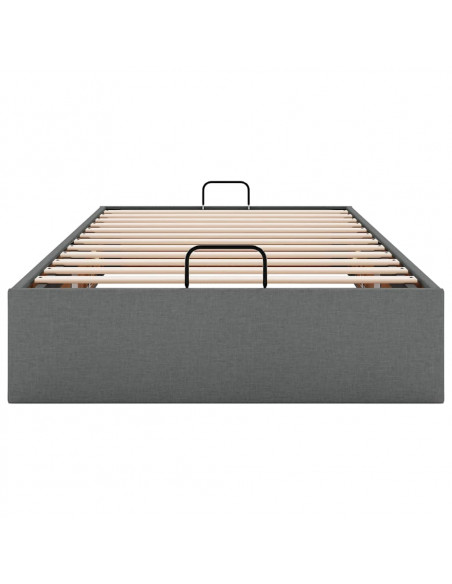 Struttura Letto Pouf senza Materasso 90x200 cm in Tessuto