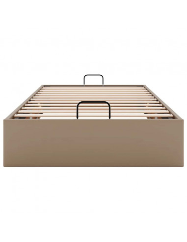 Struttura Letto Pouf senza Materasso 90x200 cm Similpelle