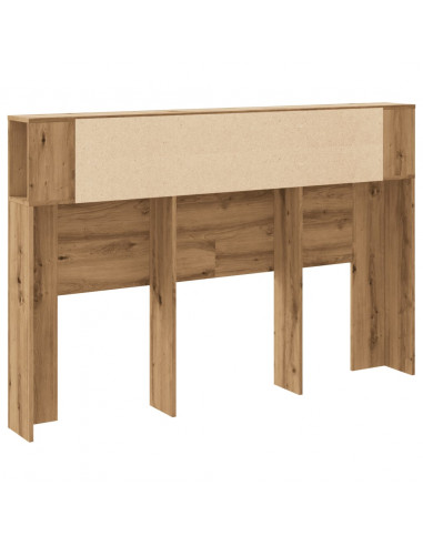 Testiera Contenitore Artigianale 160x18,5x103,5 cm Multistrato