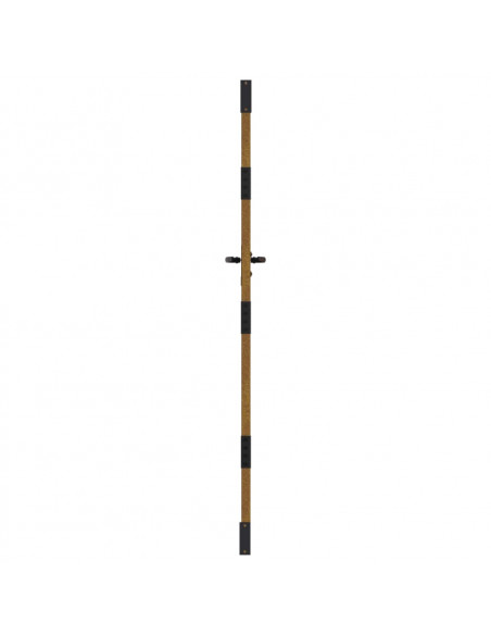 Cancello da Giardino 85x175 cm in Acciaio Corten Design Albero