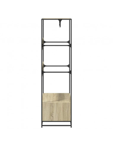 Armadio Rovere Sonoma 90x50x180 cm in Truciolato