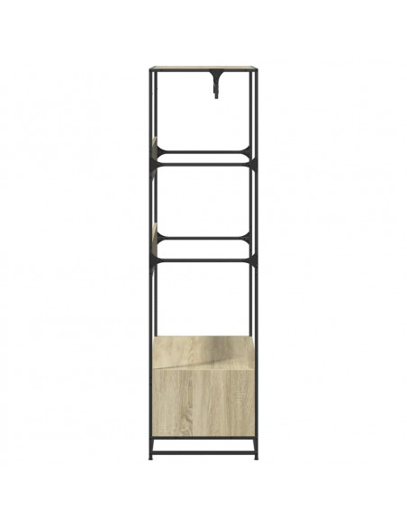 Armadio Rovere Sonoma 90x50x180 cm in Truciolato