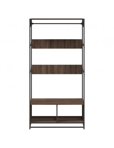 Armadio Rovere Marrone 90x50x180 cm in Truciolato