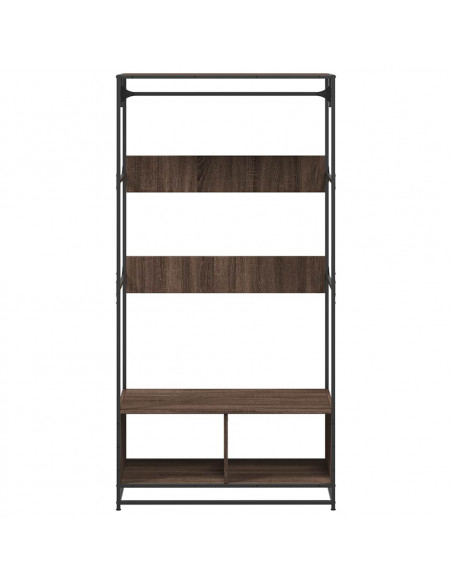 Armadio Rovere Marrone 90x50x180 cm in Truciolato