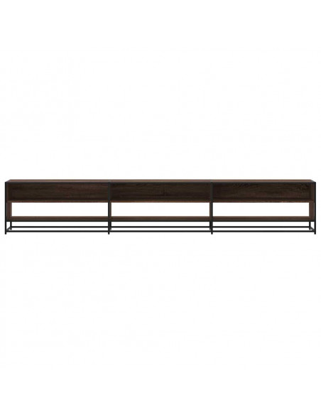 Mobile TV Rovere Marrone 270x40x46 cm in Truciolato