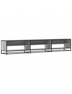 Mobile Porta TV Grigio Sonoma 270x40x46 cm in Truciolato