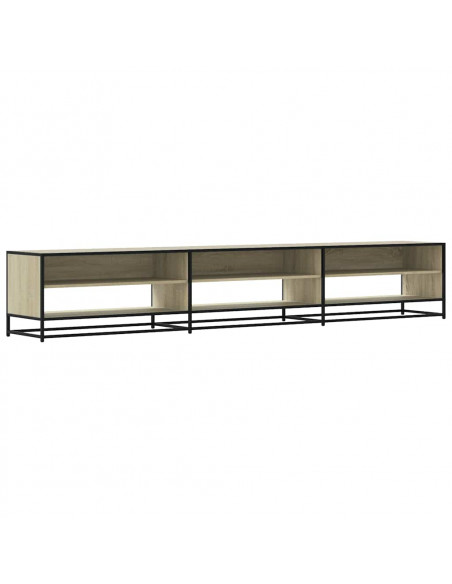 Mobile per TV Rovere Sonoma 270x40x46 cm in Truciolato