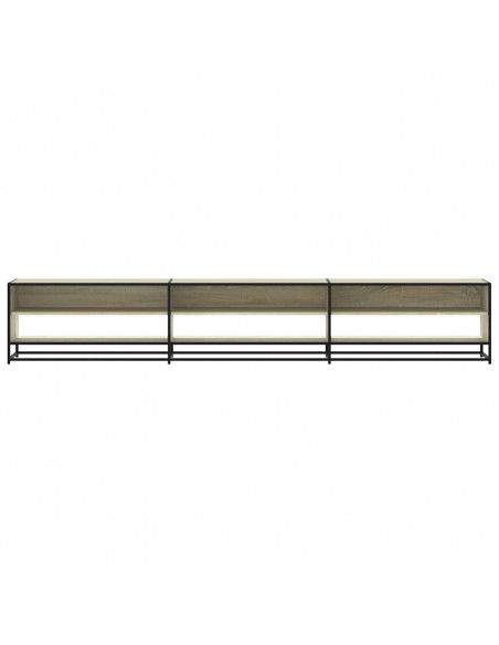 Mobile per TV Rovere Sonoma 270x40x46 cm in Truciolato