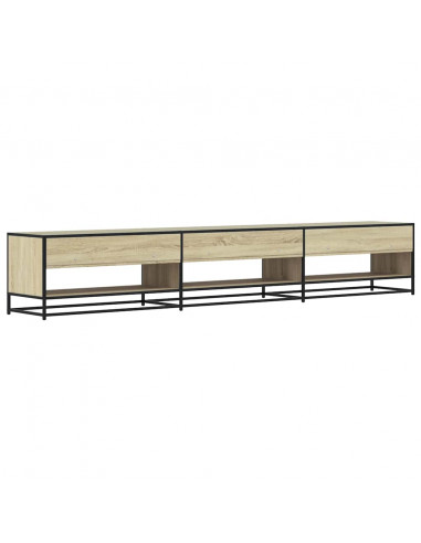 Mobile per TV Rovere Sonoma 270x40x46 cm in Truciolato