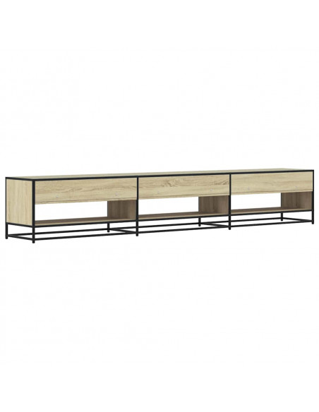 Mobile per TV Rovere Sonoma 270x40x46 cm in Truciolato