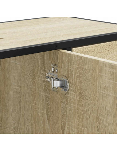 Mobile Lavabo Bagno Rovere Sonoma 60x30x60 cm Legno Multistrato