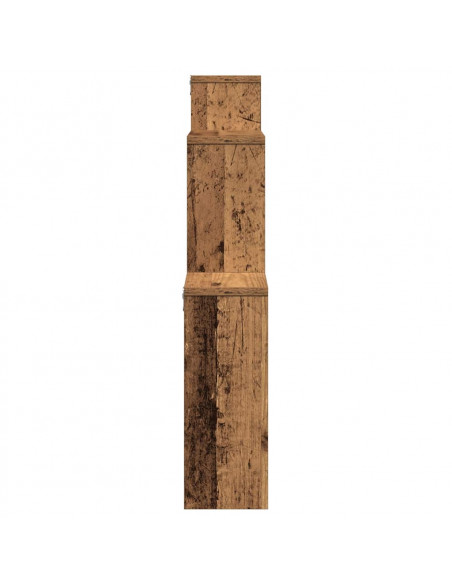 Mensola da Parete Legno Vecchio 80x15x78,5 cm Legno Multistrato
