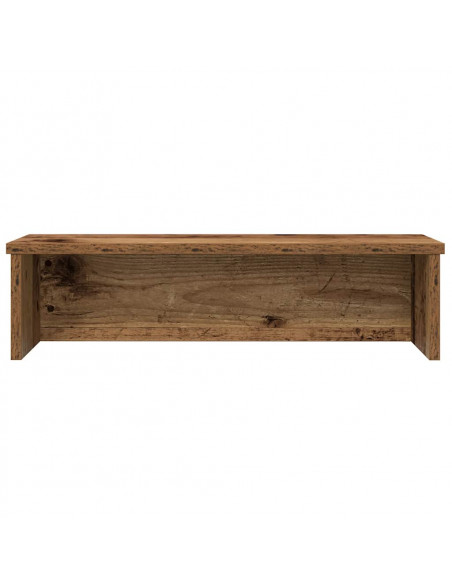 Scaffali da Cucina Impilabili 2 pz Legno Vecchio 60x15x16 cm