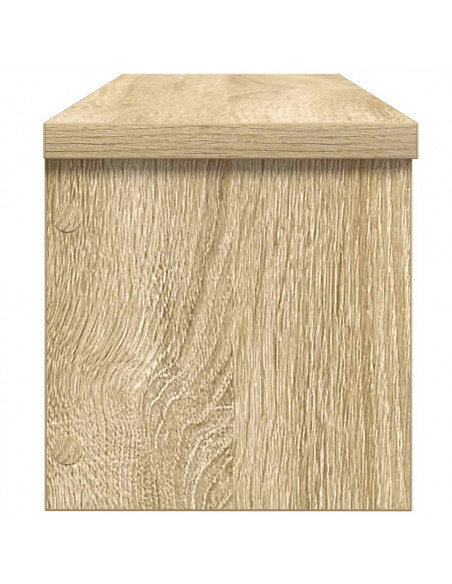 Scaffale da Cucina Impilabile Rovere Sonoma 60x15x16 cm
