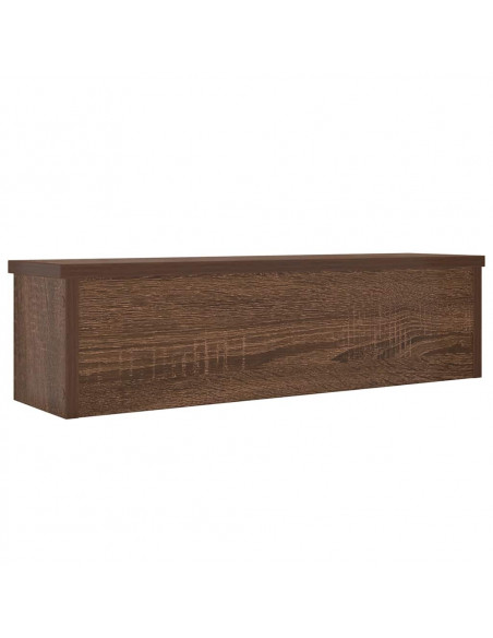 Scaffale da Cucina Impilabile Rovere Marrone 60x15x16 cm