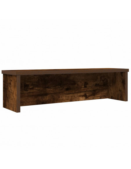Scaffale da Cucina Impilabile Rovere Fumo 60x15x16 cm