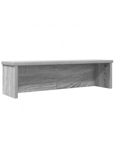 Scaffale da Cucina Impilabile Grigio Sonoma 60x15x16 cm