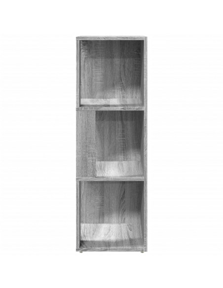 Scaffale Angolare Grigio Sonoma 33x33x100 cm Legno Multistrato