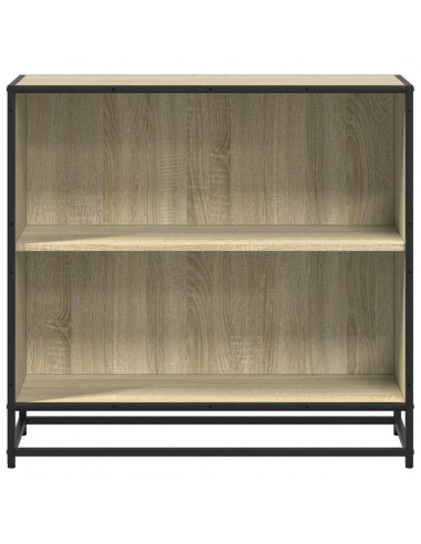 Libreria Rovere Sonoma 80x35x76 cm in Legno Multistrato