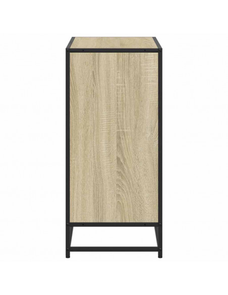 Libreria Rovere Sonoma 80x35x76 cm in Legno Multistrato