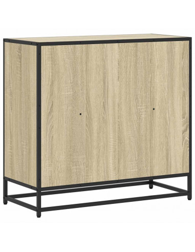 Libreria Rovere Sonoma 80x35x76 cm in Legno Multistrato