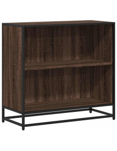 Libreria Rovere Marrone 80x35x76 cm in Legno Multistrato