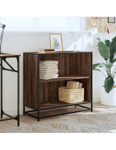 Libreria Rovere Marrone 80x35x76 cm in Legno Multistrato