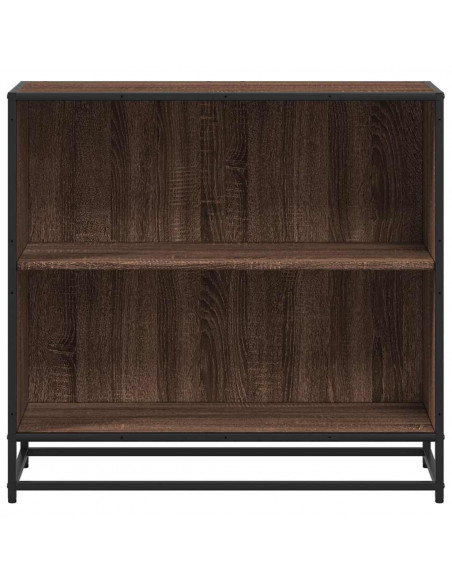 Libreria Rovere Marrone 80x35x76 cm in Legno Multistrato