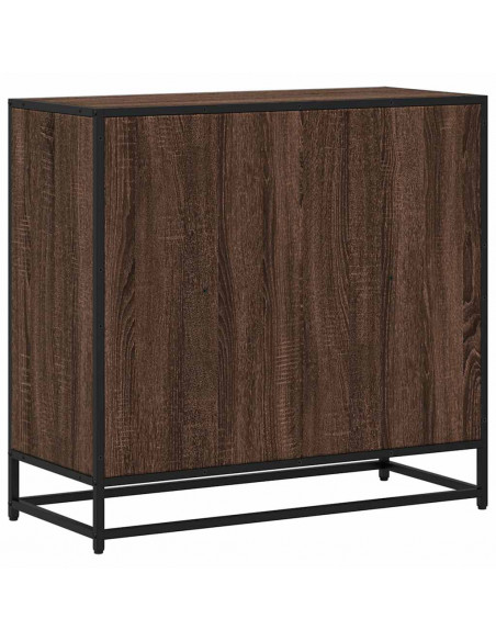 Libreria Rovere Marrone 80x35x76 cm in Legno Multistrato