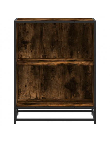 Libreria Rovere Fumo 60x35x76 cm in Legno Multistrato