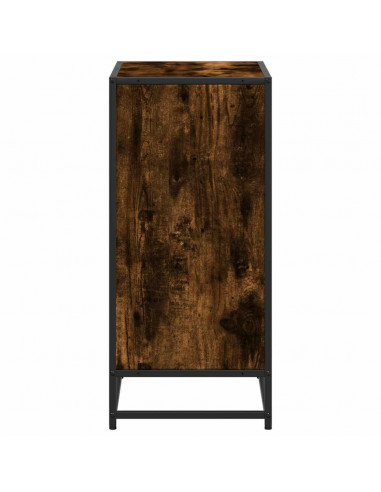 Libreria Rovere Fumo 60x35x76 cm in Legno Multistrato