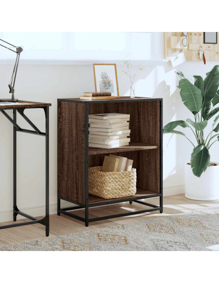 Libreria Rovere Marrone 60x35x76 cm in Legno Multistrato