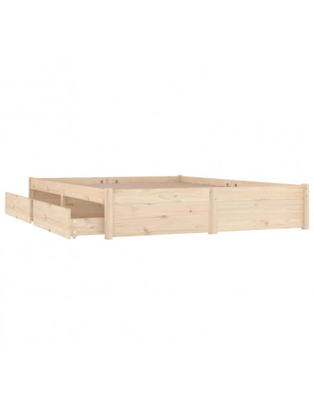 Giroletto con Cassetti 120x190 cm Small Double