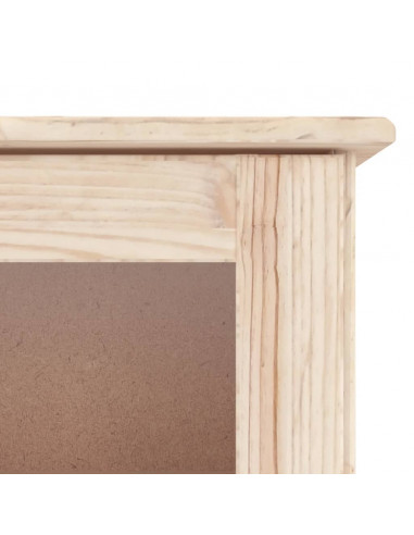 Credenza ALTA 77x35x165 cm in Legno Massello di Pino