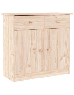 Credenza ALTA 77x35x73 cm in Legno Massello di Pino