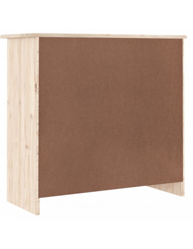 Credenza ALTA 77x35x73 cm in Legno Massello di Pino