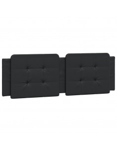 Cuscino Testiera Nero 160 cm in Similpelle