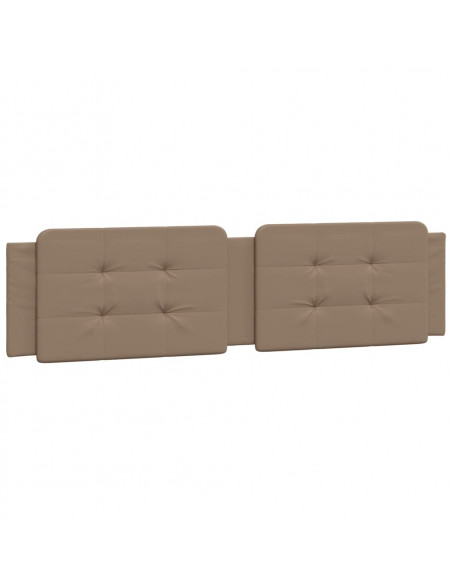 Cuscino Testiera Cappuccino 200 cm in Similpelle