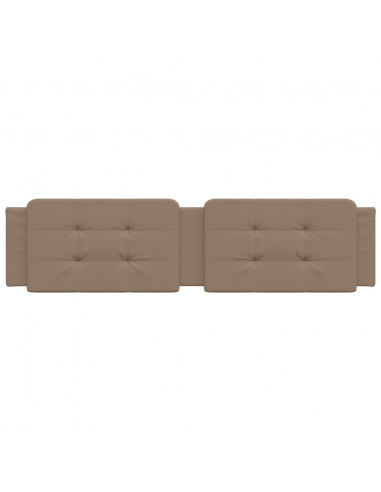 Cuscino Testiera Cappuccino 200 cm in Similpelle