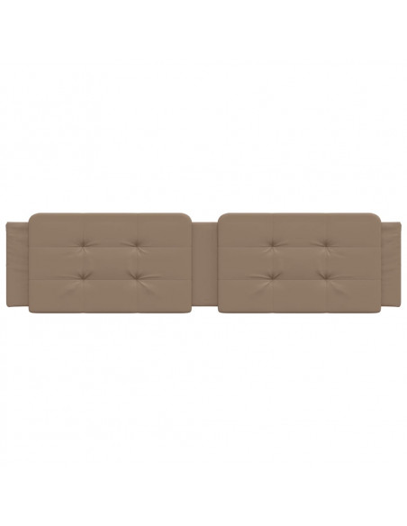 Cuscino Testiera Cappuccino 200 cm in Similpelle