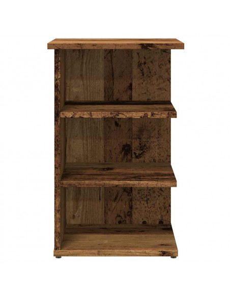 Credenza Legno Vecchio 35x35x55 cm in Legno Multistrato