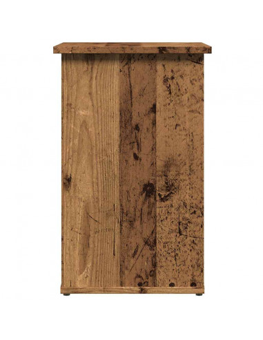 Credenza Legno Vecchio 35x35x55 cm in Legno Multistrato